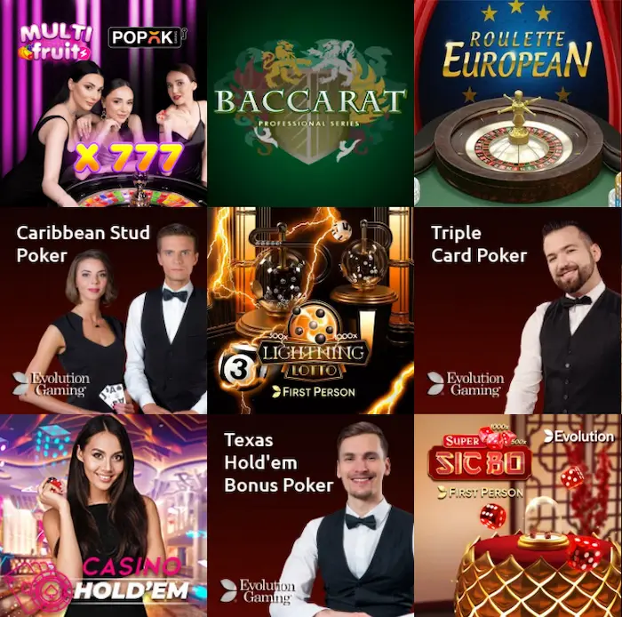 BonanzaGame Casino live